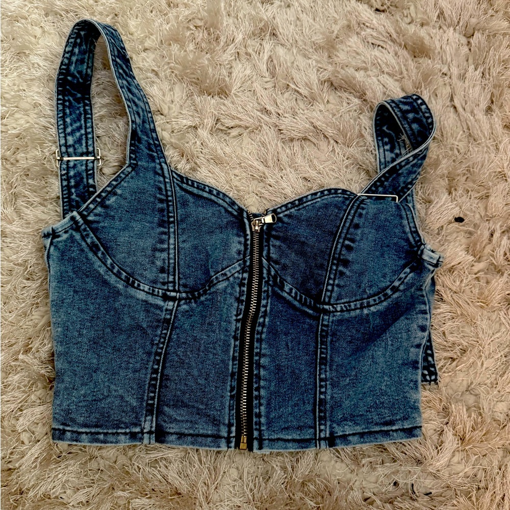 Jean bra top (adjustable)